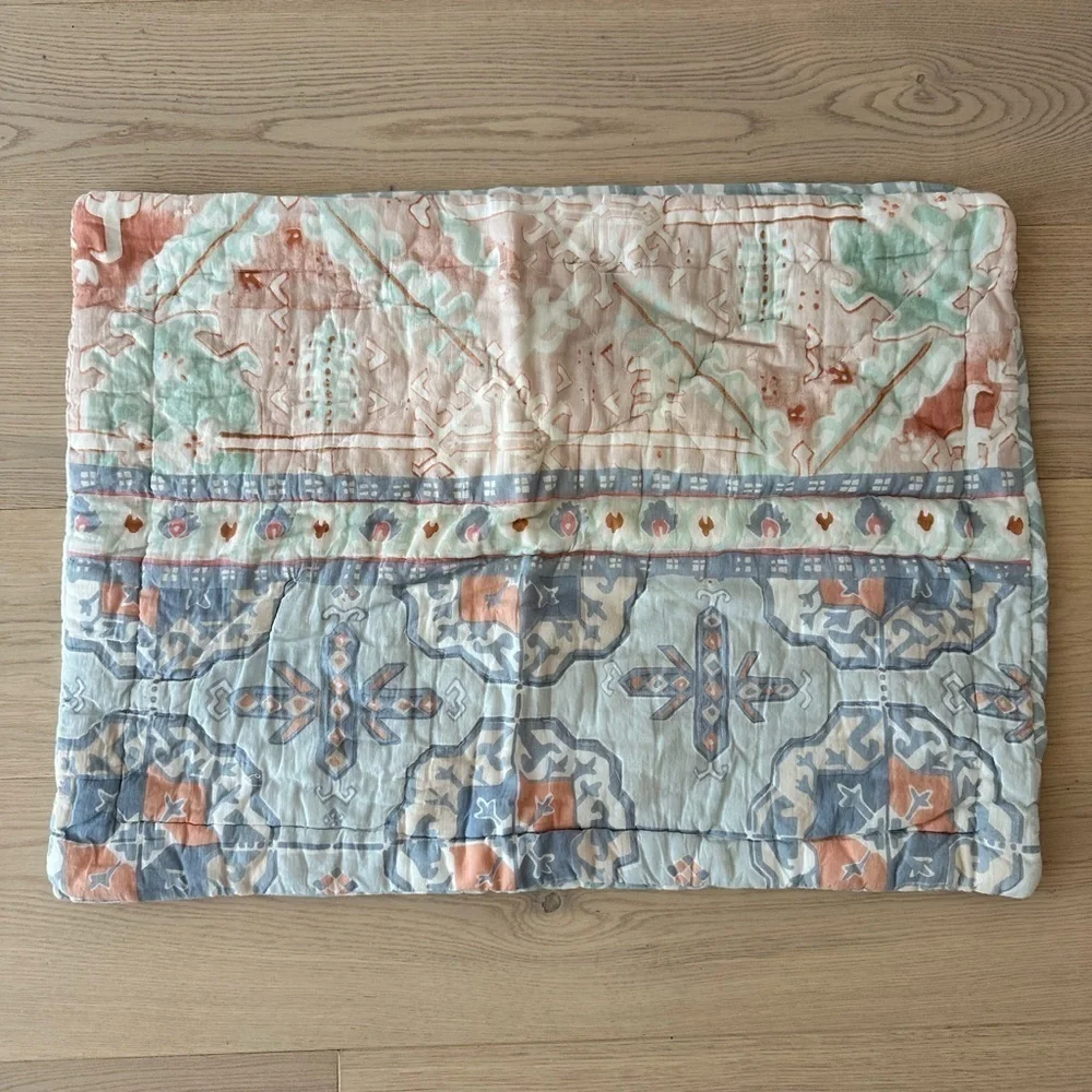 Anthropologie quilted pastel